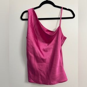 nasty gal asymmetrical cowl neck top